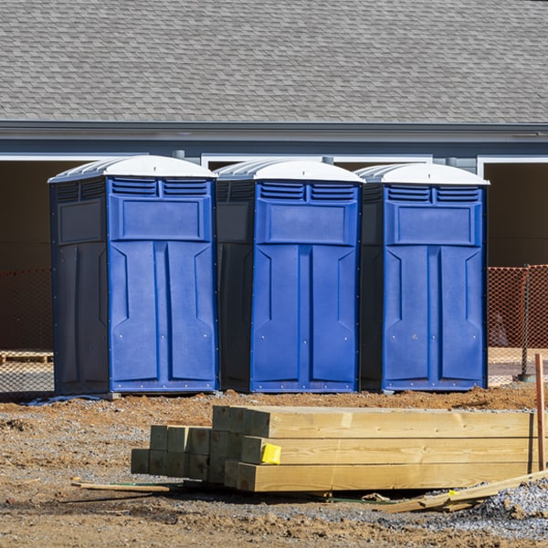 what is the cost difference between standard and deluxe porta potty rentals in Lupton City TN